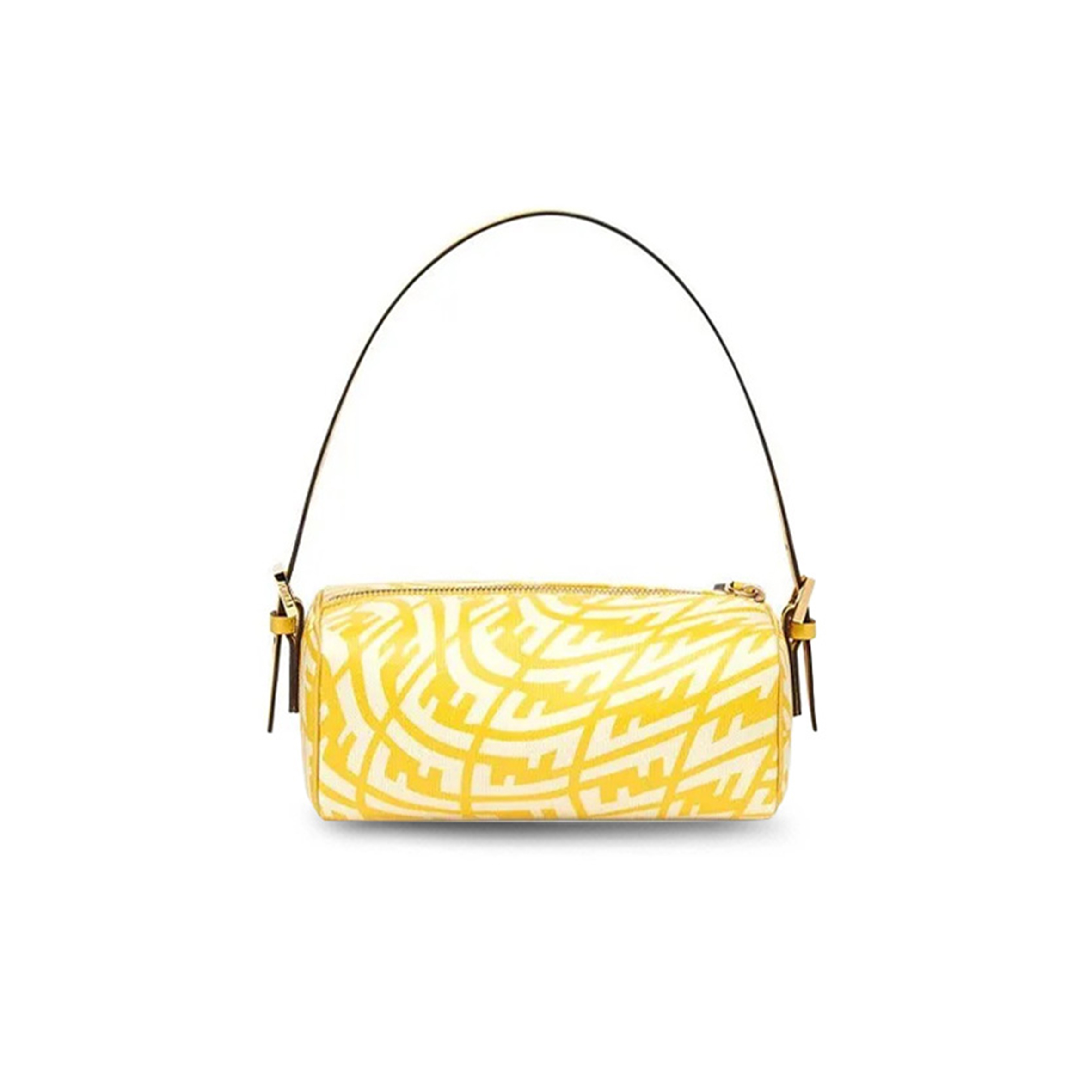 FENDI FWRD RENEW COATED CANVAS SHOULDER BAG 8BS050AFL1F1E8K (19*11*8cm)